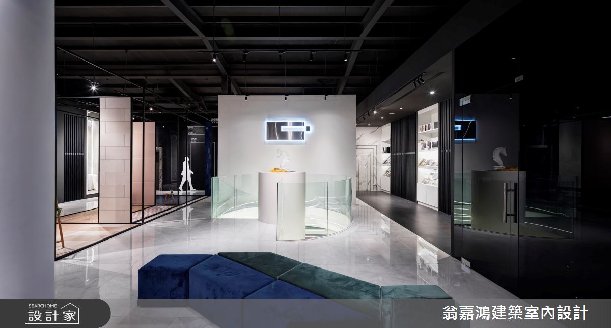 200坪老屋(16~30年)＿現代風商業空間案例圖片＿翁嘉鴻建築室內設計｜懷生設計＿懷生_62.展成國際貿易進口磁磚-台中概念館之47