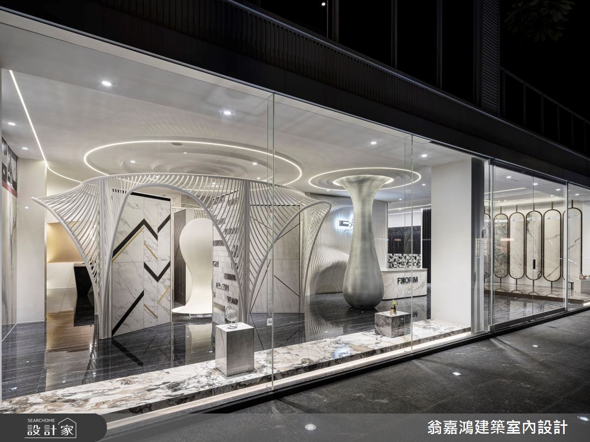 200坪老屋(16~30年)＿現代風商業空間案例圖片＿翁嘉鴻建築室內設計｜懷生設計＿懷生_62.展成國際貿易進口磁磚-台中概念館之19