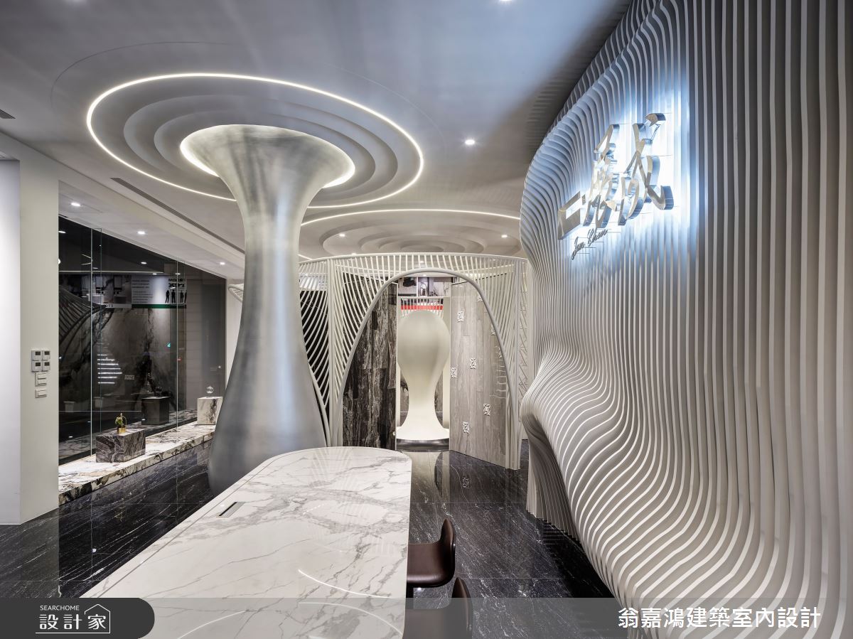 200坪老屋(16~30年)＿現代風案例圖片＿翁嘉鴻建築室內設計｜懷生設計＿懷生_62.展成國際貿易進口磁磚-台中概念館之13