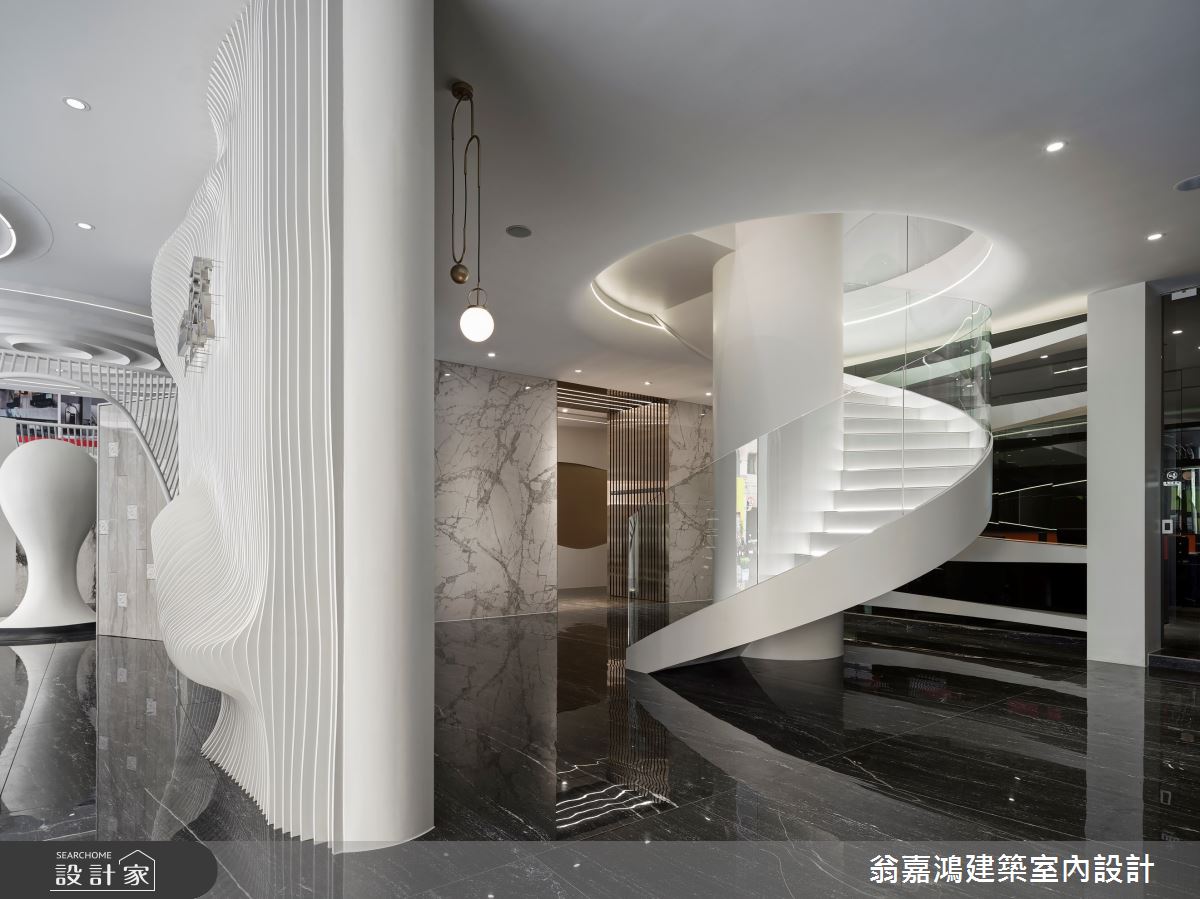 200坪老屋(16~30年)＿現代風案例圖片＿翁嘉鴻建築室內設計｜懷生設計＿懷生_62.展成國際貿易進口磁磚-台中概念館之33