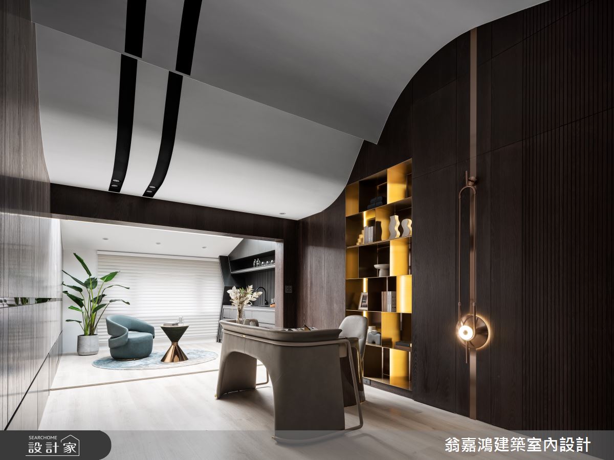 116坪新成屋(5年以下)＿現代奢華風臥室案例圖片＿翁嘉鴻建築室內設計｜懷生設計＿懷生_64.新竹-J House之7