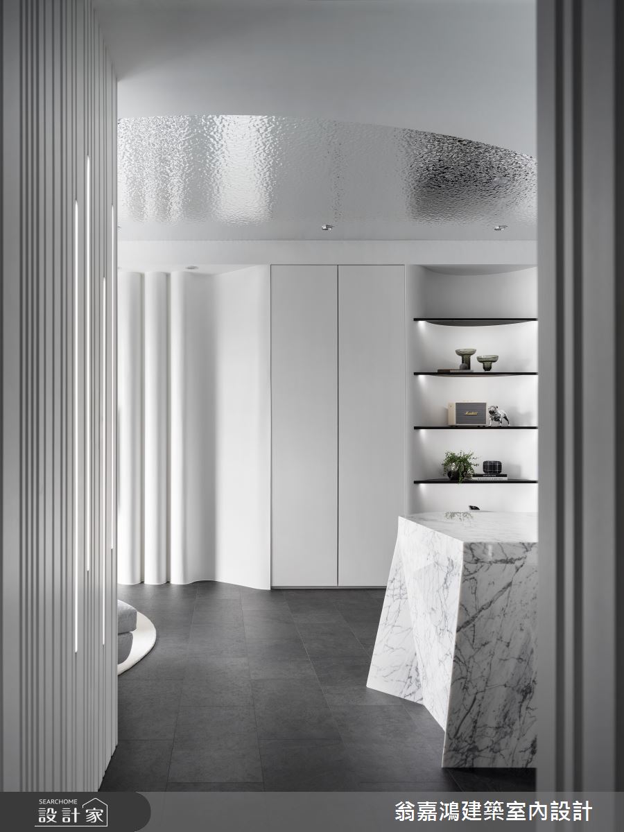 20坪新成屋(5年以下)＿現代風走廊案例圖片＿翁嘉鴻建築室內設計｜懷生設計＿懷生_65.台北-L House之14