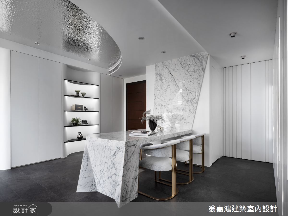 20坪新成屋(5年以下)＿現代風餐廳案例圖片＿翁嘉鴻建築室內設計｜懷生設計＿懷生_65.台北-L House之20