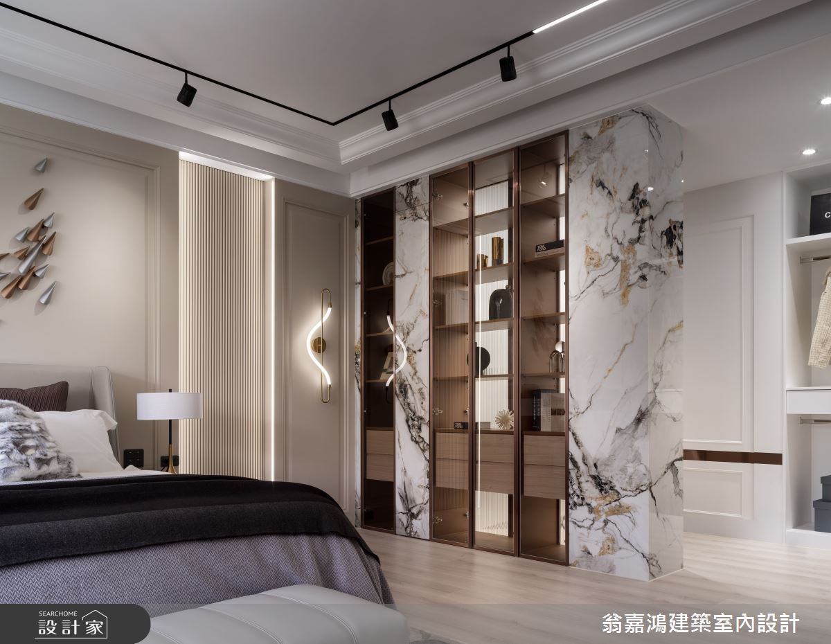 180坪新成屋(5年以下)＿現代奢華風臥室案例圖片＿翁嘉鴻建築室內設計｜懷生設計＿懷生_66.苗栗-L House之9