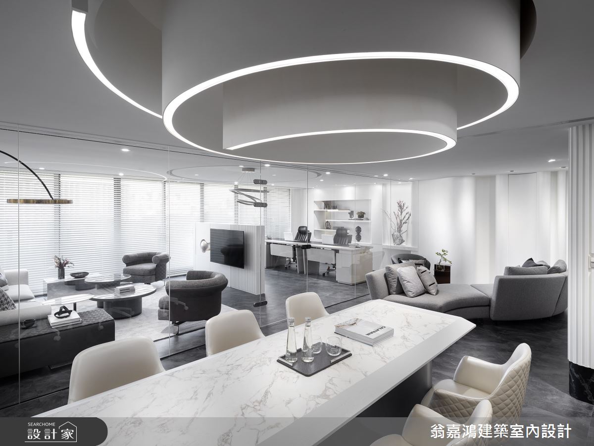 55坪新成屋(5年以下)＿現代風商業空間案例圖片＿翁嘉鴻建築室內設計｜懷生設計＿懷生_67.桃園-成欣國際有限公司之11