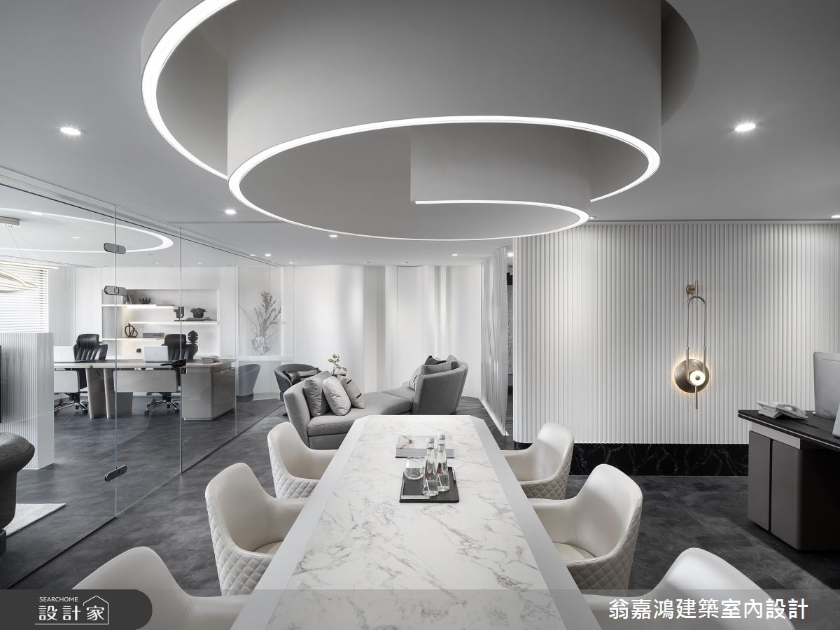 55坪新成屋(5年以下)＿現代風商業空間案例圖片＿翁嘉鴻建築室內設計｜懷生設計＿懷生_67.桃園-成欣國際有限公司之12