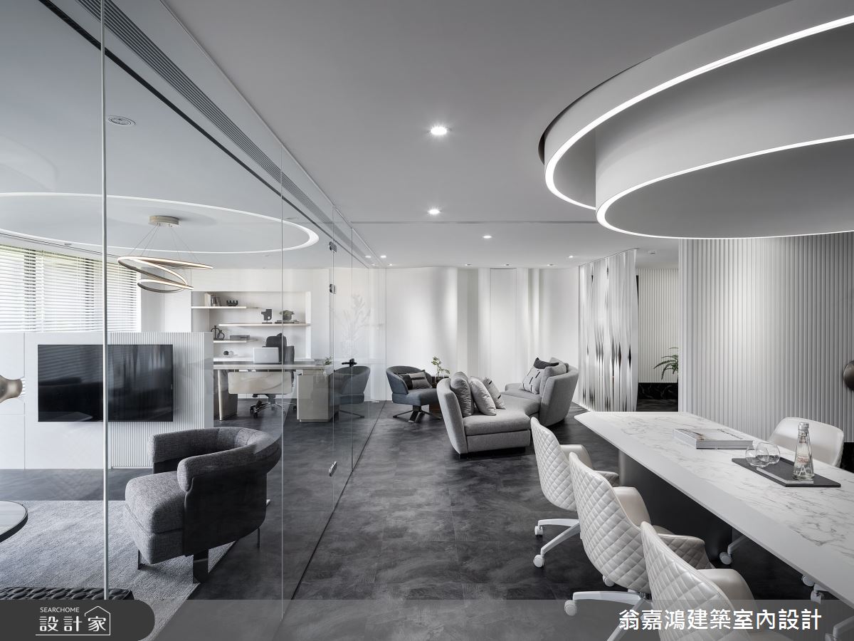 55坪新成屋(5年以下)＿現代風商業空間案例圖片＿翁嘉鴻建築室內設計｜懷生設計＿懷生_67.桃園-成欣國際有限公司之9