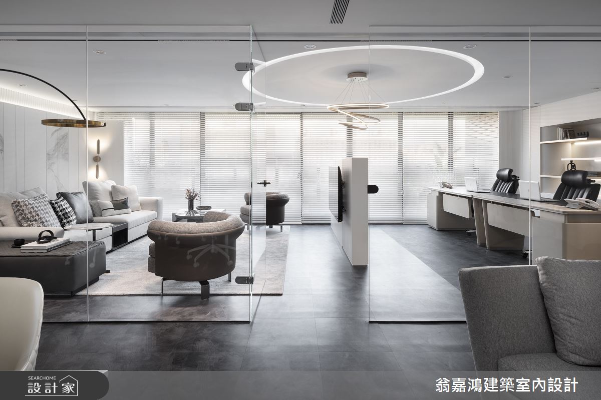 55坪新成屋(5年以下)＿現代風商業空間案例圖片＿翁嘉鴻建築室內設計｜懷生設計＿懷生_67.桃園-成欣國際有限公司之26