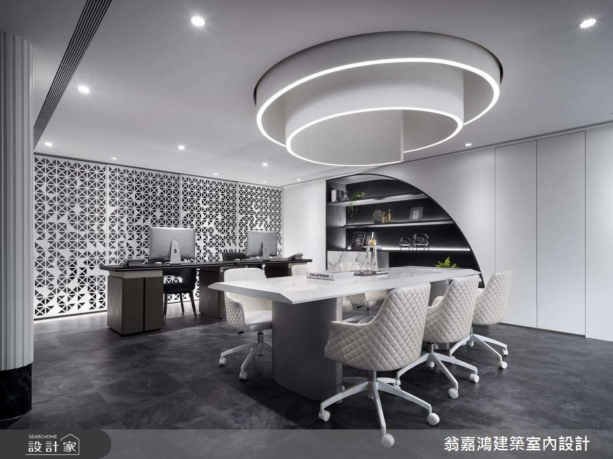 55坪新成屋(5年以下)＿現代風商業空間案例圖片＿翁嘉鴻建築室內設計｜懷生設計＿懷生_67.桃園-成欣國際有限公司之2