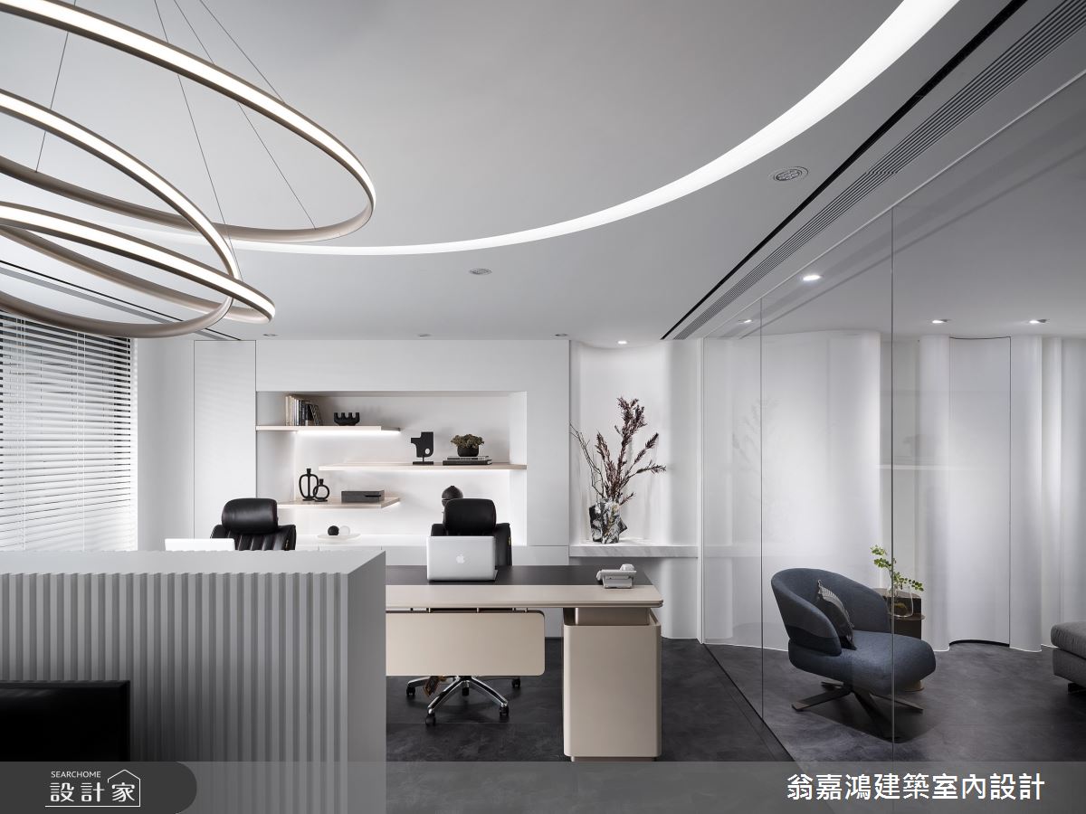 55坪新成屋(5年以下)＿現代風商業空間案例圖片＿翁嘉鴻建築室內設計｜懷生設計＿懷生_67.桃園-成欣國際有限公司之23