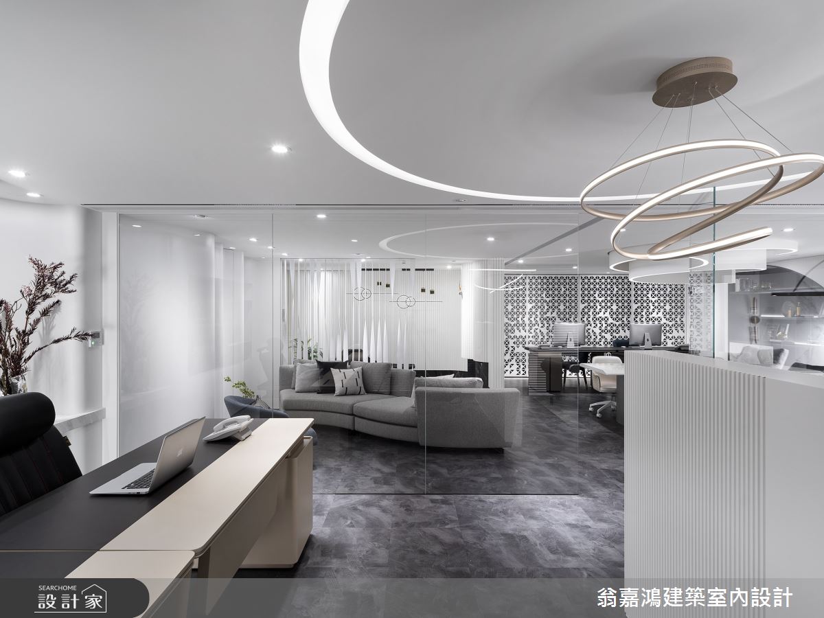 55坪新成屋(5年以下)＿現代風商業空間案例圖片＿翁嘉鴻建築室內設計｜懷生設計＿懷生_67.桃園-成欣國際有限公司之24