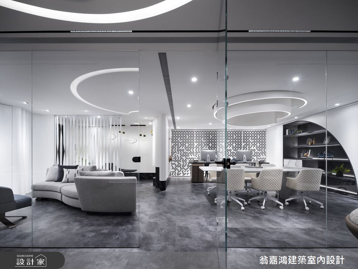 55坪新成屋(5年以下)＿現代風商業空間案例圖片＿翁嘉鴻建築室內設計｜懷生設計＿懷生_67.桃園-成欣國際有限公司之3