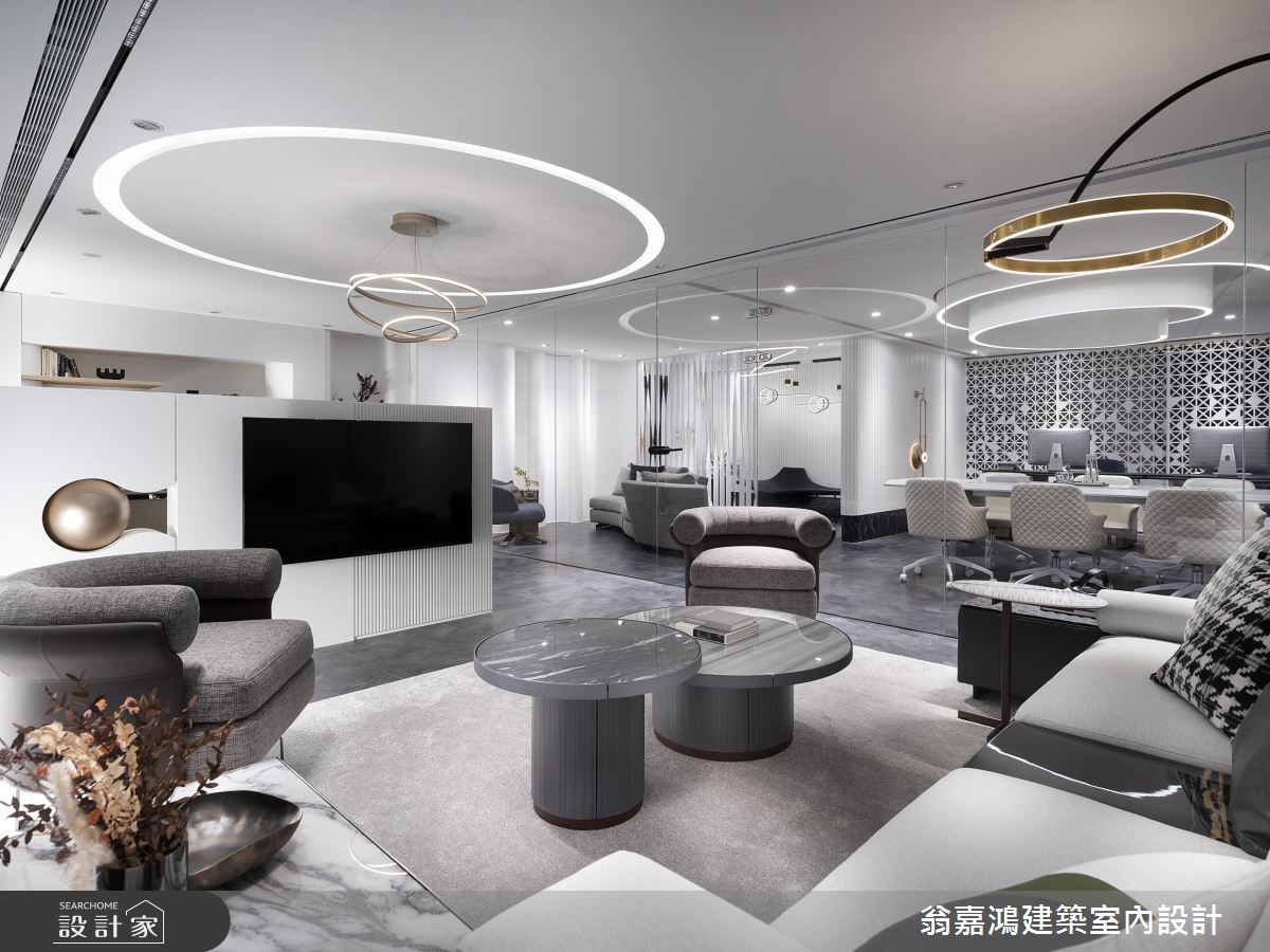 55坪新成屋(5年以下)＿現代風商業空間案例圖片＿翁嘉鴻建築室內設計｜懷生設計＿懷生_67.桃園-成欣國際有限公司之18