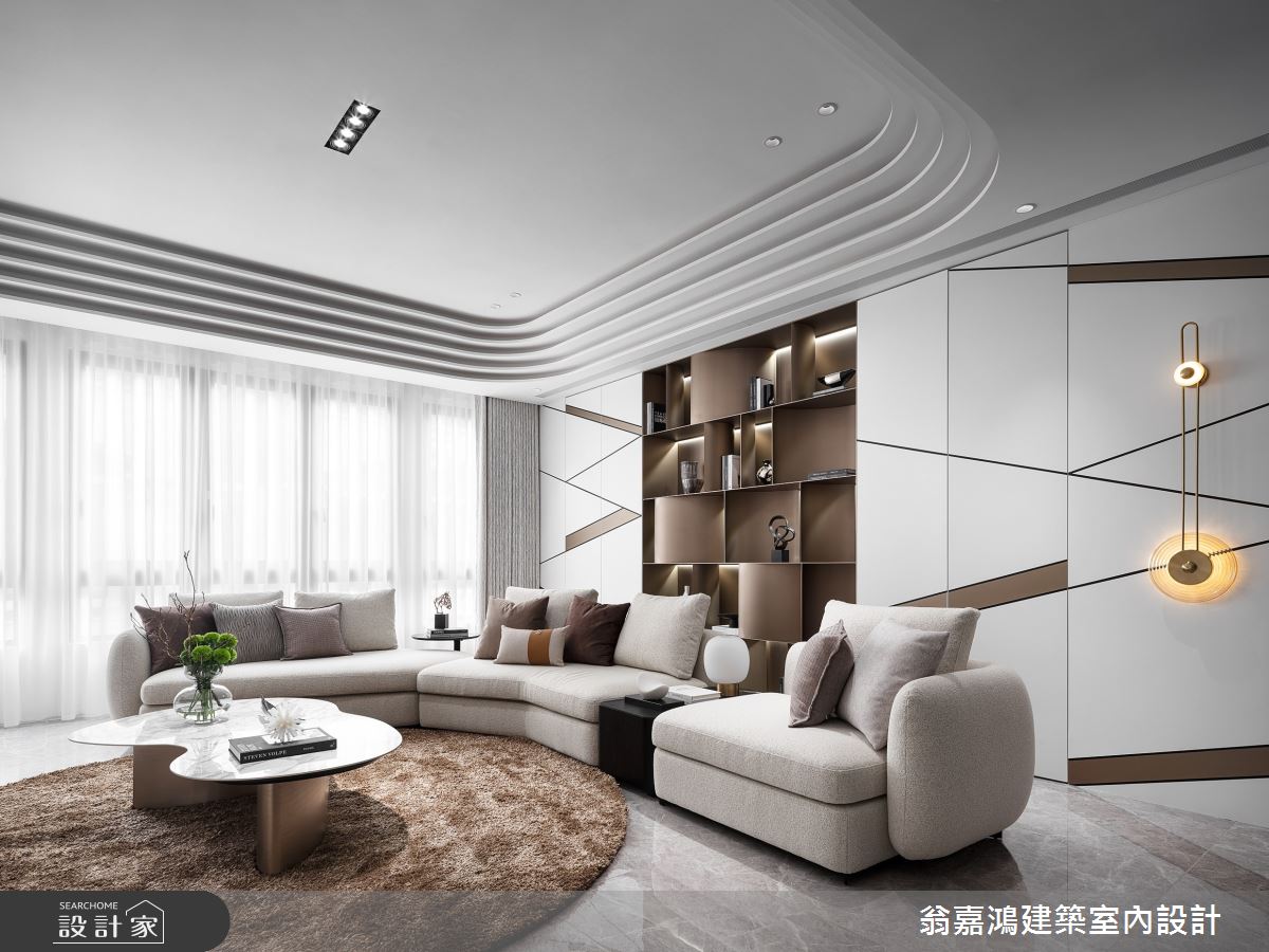 220坪毛胚屋＿現代風客廳案例圖片＿翁嘉鴻建築室內設計｜懷生設計＿懷生_68.桃園-C House之10