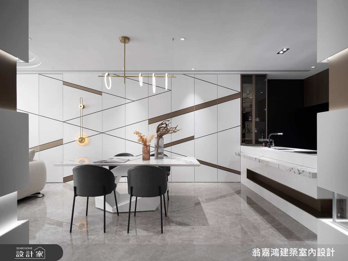 220坪毛胚屋＿現代風餐廳中島案例圖片＿翁嘉鴻建築室內設計｜懷生設計＿懷生_68.桃園-C House之20