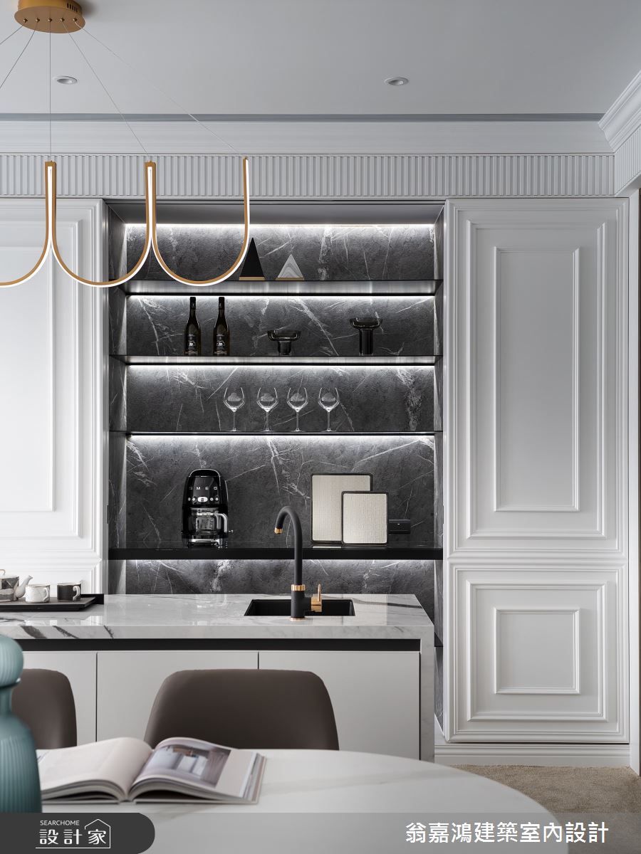 220坪毛胚屋＿現代風餐廳中島案例圖片＿翁嘉鴻建築室內設計｜懷生設計＿懷生_68.桃園-C House之25