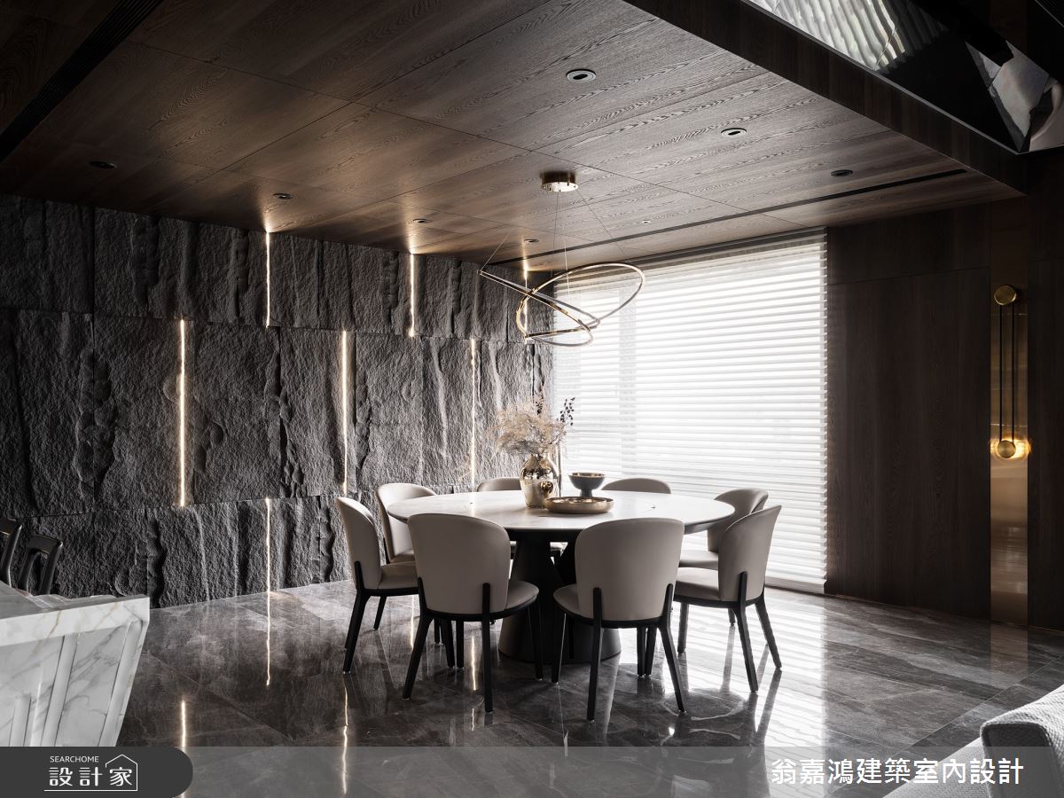 90坪毛胚屋＿現代風餐廳案例圖片＿翁嘉鴻建築室內設計｜懷生設計＿懷生_69.新莊-W House之12