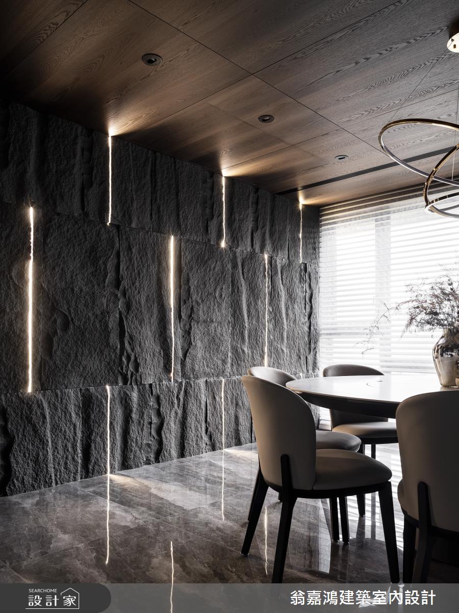 90坪毛胚屋＿現代風餐廳案例圖片＿翁嘉鴻建築室內設計｜懷生設計＿懷生_69.新莊-W House之22