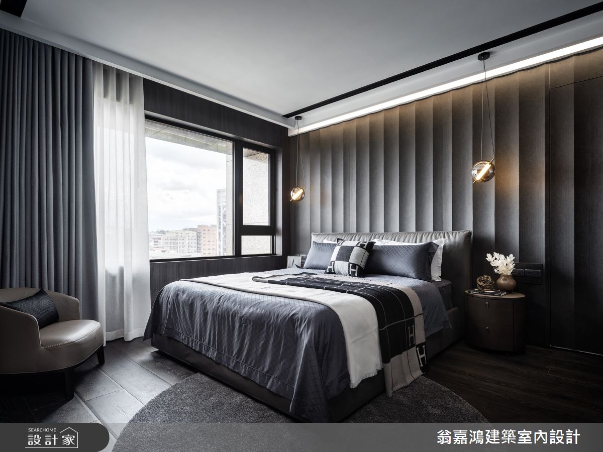 90坪毛胚屋＿現代風臥室案例圖片＿翁嘉鴻建築室內設計｜懷生設計＿懷生_69.新莊-W House之30