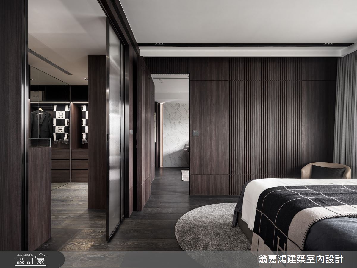 90坪毛胚屋＿現代風臥室案例圖片＿翁嘉鴻建築室內設計｜懷生設計＿懷生_69.新莊-W House之32