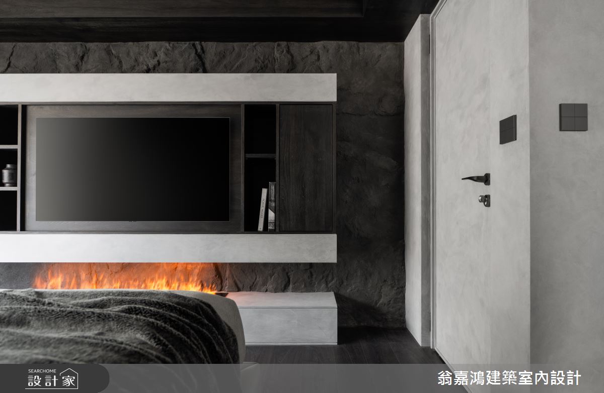 55坪新成屋(5年以下)＿現代風臥室案例圖片＿翁嘉鴻建築室內設計｜懷生設計＿懷生_73.台北-C House之12