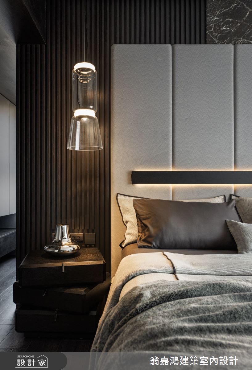 55坪新成屋(5年以下)＿現代風臥室案例圖片＿翁嘉鴻建築室內設計｜懷生設計＿懷生_73.台北-C House之16