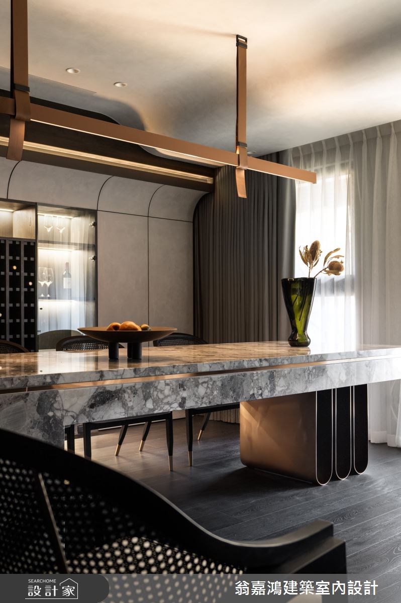 55坪新成屋(5年以下)＿現代風餐廳案例圖片＿翁嘉鴻建築室內設計｜懷生設計＿懷生_73.台北-C House之36