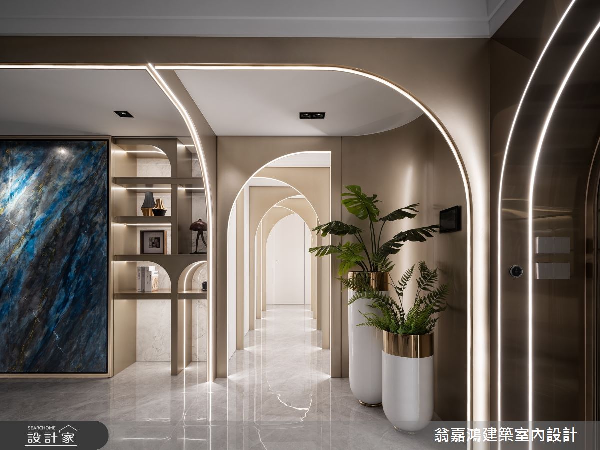 158坪新成屋(5年以下)＿奢華風案例圖片＿翁嘉鴻建築室內設計｜懷生設計＿懷生_74.台北-元利信義聯勤-C House之80