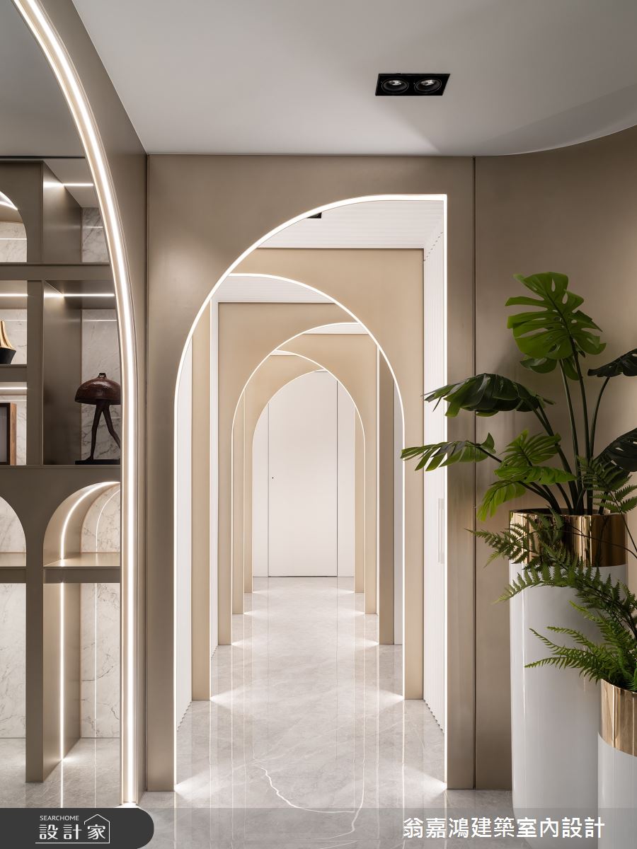 158坪新成屋(5年以下)＿奢華風案例圖片＿翁嘉鴻建築室內設計｜懷生設計＿懷生_74.台北-元利信義聯勤-C House之81