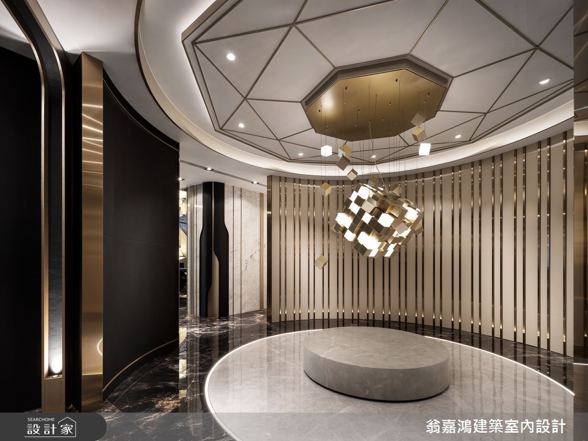 158坪新成屋(5年以下)＿奢華風案例圖片＿翁嘉鴻建築室內設計｜懷生設計＿懷生_74.台北-元利信義聯勤-C House之85