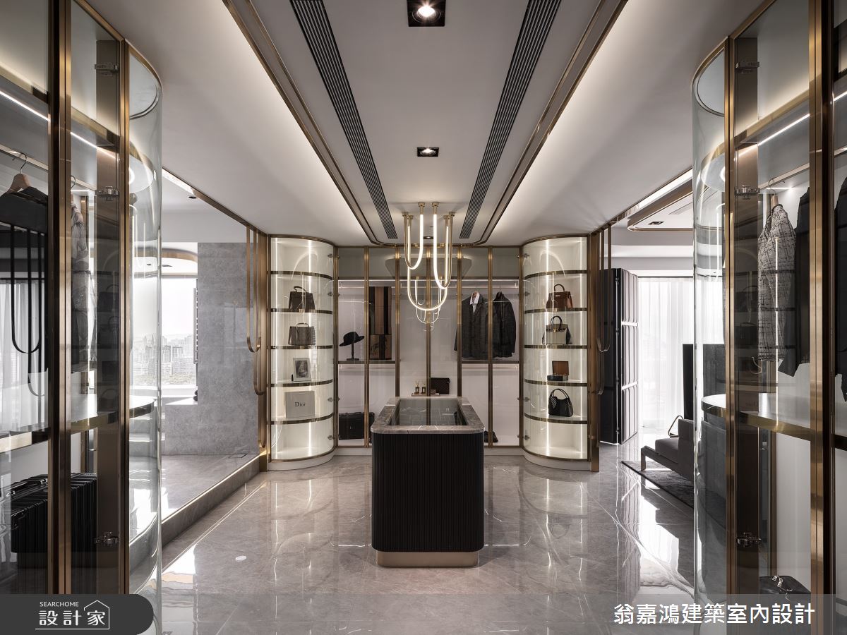 158坪新成屋(5年以下)＿奢華風案例圖片＿翁嘉鴻建築室內設計｜懷生設計＿懷生_74.台北-元利信義聯勤-C House之99