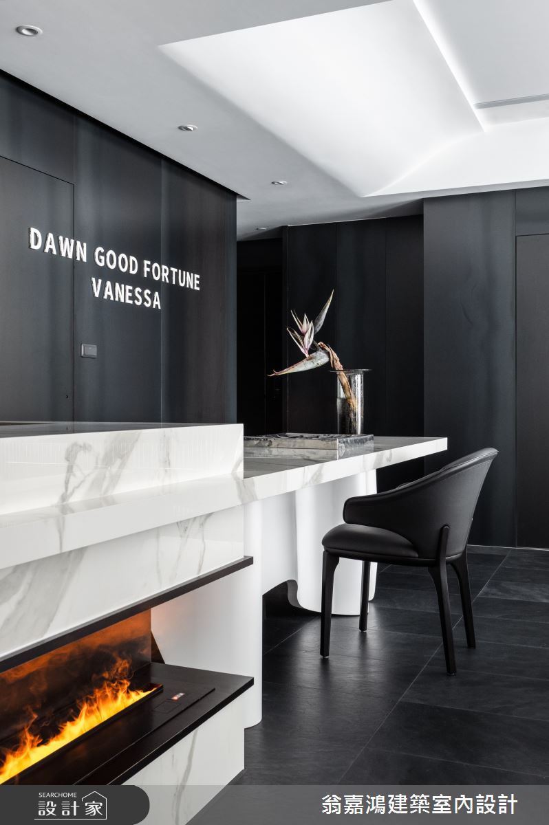 30坪新成屋(5年以下)＿現代風餐廳中島案例圖片＿翁嘉鴻建築室內設計｜懷生設計＿懷生_75.桃園-H House之29