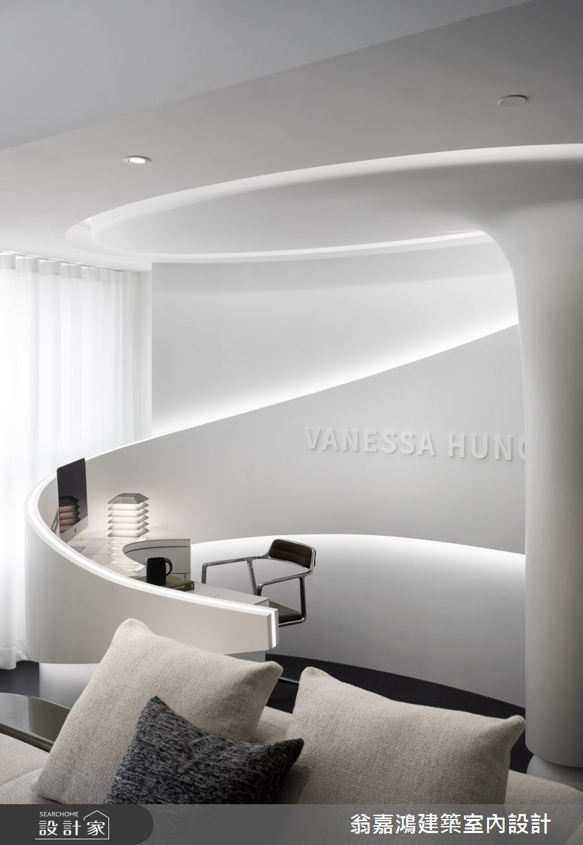 30坪新成屋(5年以下)＿現代風書房工作區案例圖片＿翁嘉鴻建築室內設計｜懷生設計＿懷生_75.桃園-H House之31