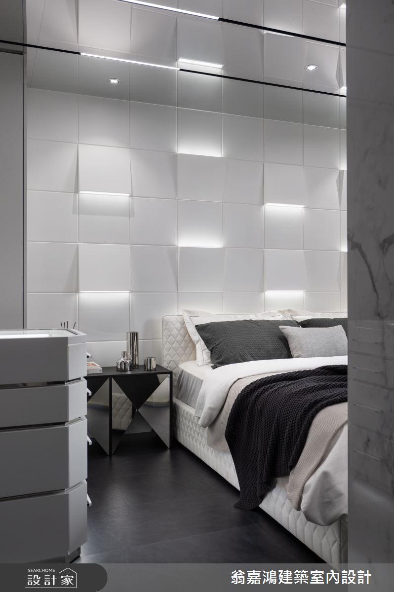 30坪新成屋(5年以下)＿現代風臥室案例圖片＿翁嘉鴻建築室內設計｜懷生設計＿懷生_75.桃園-H House之38