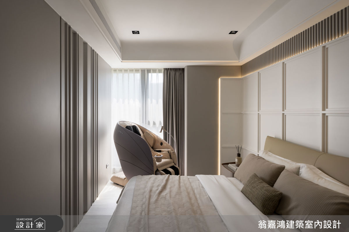 40坪新成屋(5年以下)＿現代風臥室案例圖片＿翁嘉鴻建築室內設計｜懷生設計＿懷生_76.台北-Y House之31