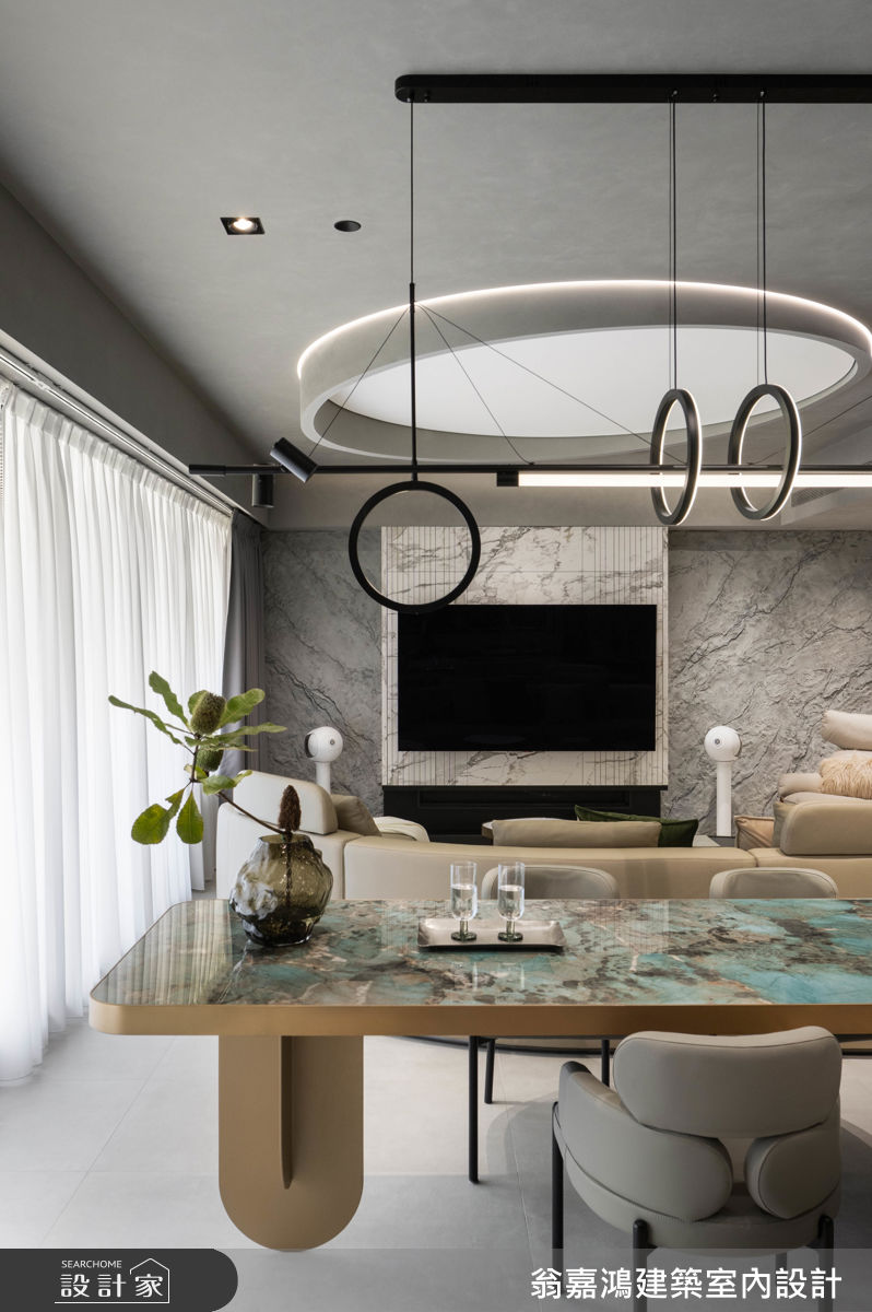 40坪新成屋(5年以下)＿現代風餐廳案例圖片＿翁嘉鴻建築室內設計｜懷生設計＿懷生_76.台北-Y House之17
