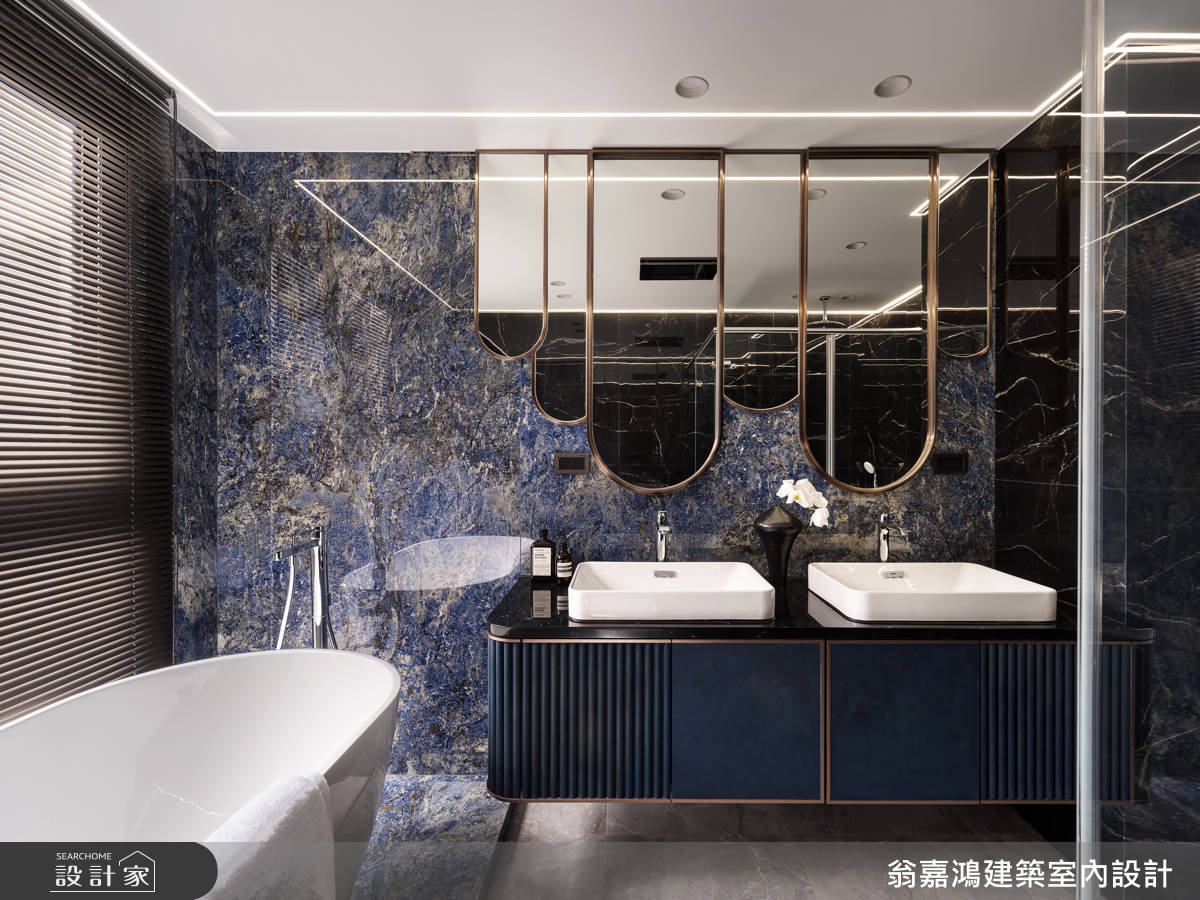 45坪毛胚屋＿現代風浴室案例圖片＿翁嘉鴻建築室內設計｜懷生設計＿懷生_77.桃園-H House之48