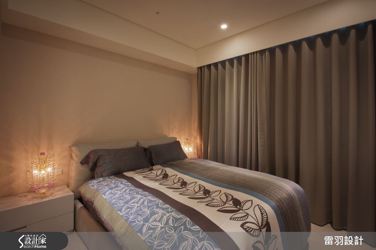 17坪新成屋(5年以下)＿新古典臥室案例圖片＿雷羽設計＿雷羽_04之5