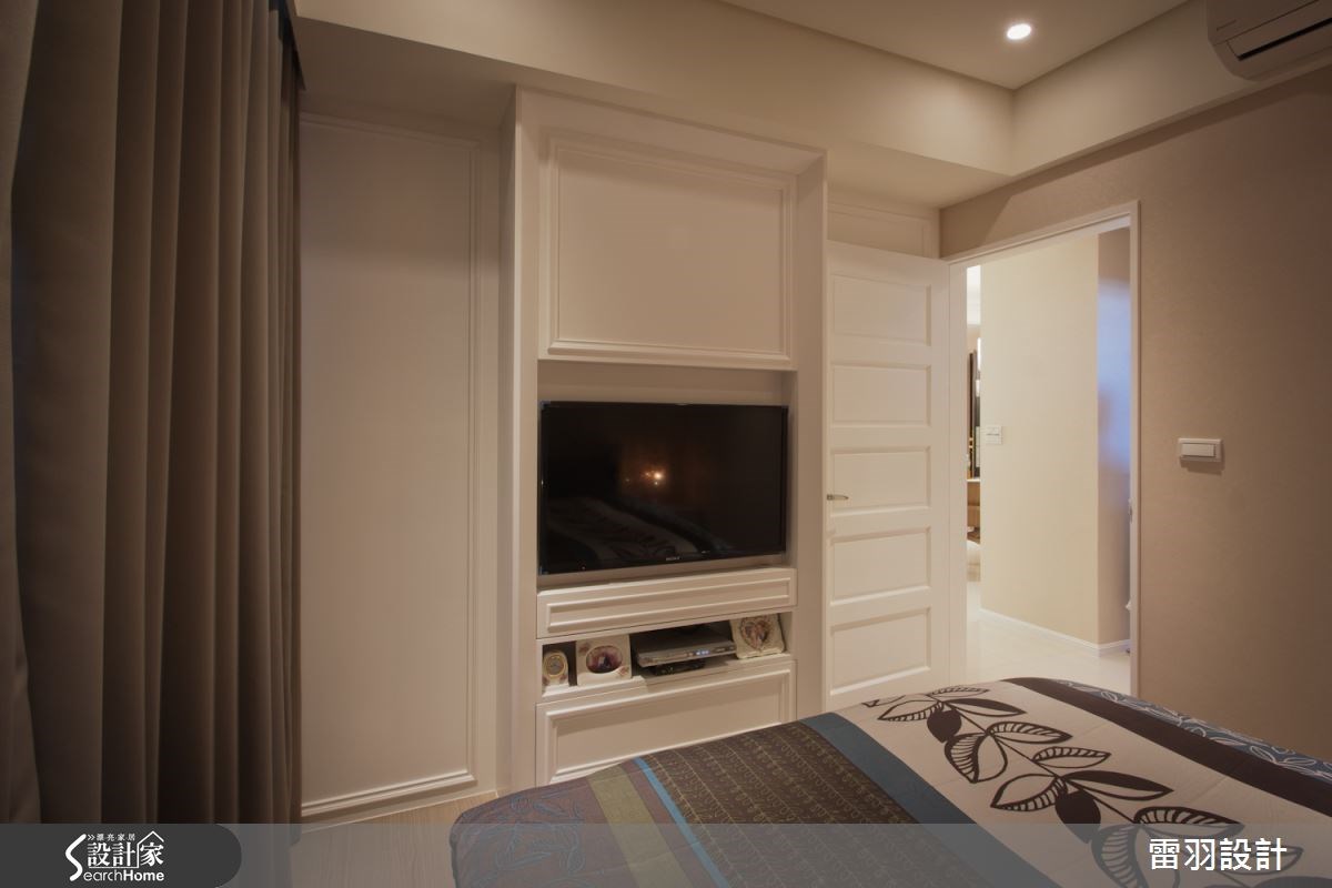 17坪新成屋(5年以下)＿新古典臥室案例圖片＿雷羽設計＿雷羽_04之6