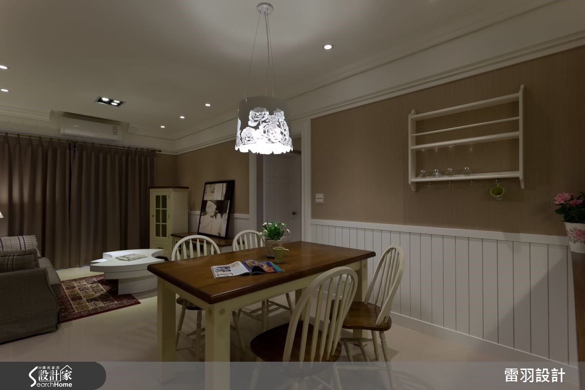 17坪新成屋(5年以下)＿鄉村風餐廳案例圖片＿雷羽設計＿雷羽_05之4