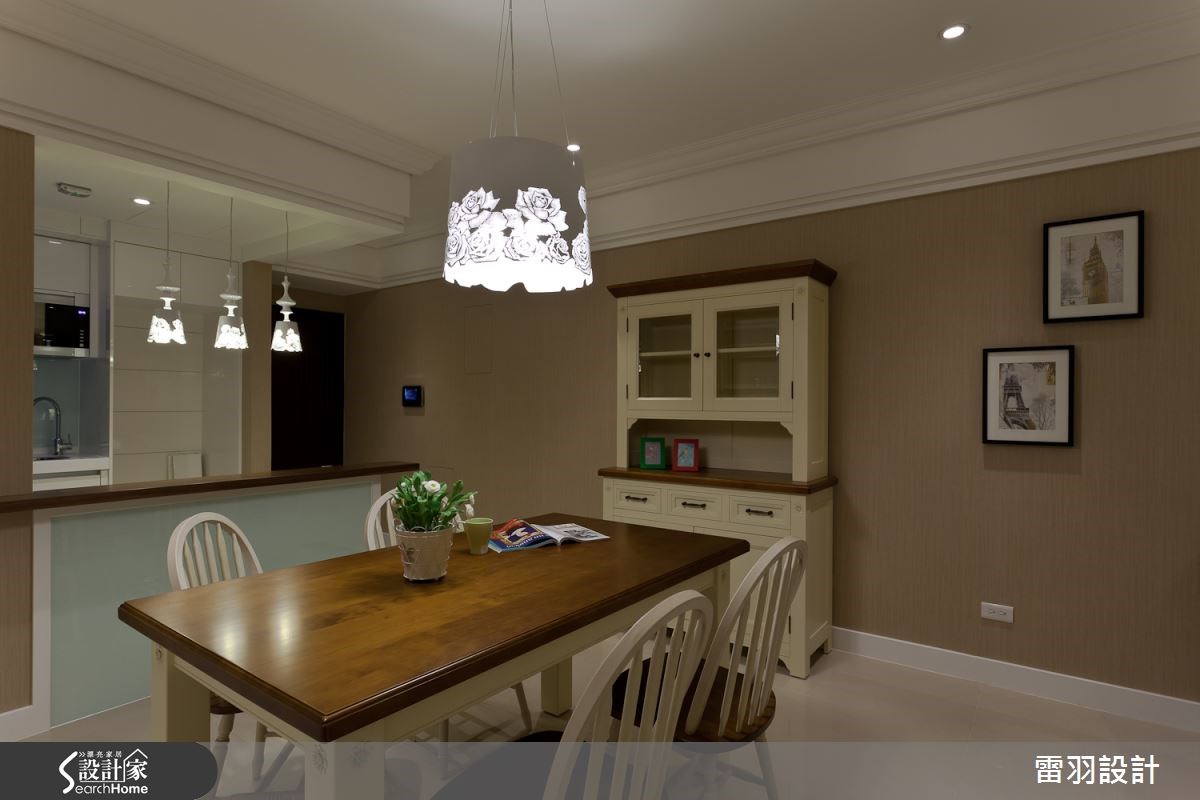 17坪新成屋(5年以下)＿鄉村風餐廳案例圖片＿雷羽設計＿雷羽_05之1035