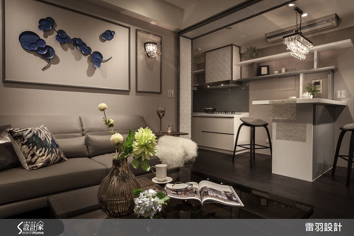 新成屋(5年以下)＿現代風客廳廚房案例圖片＿雷羽設計＿雷羽_06之5