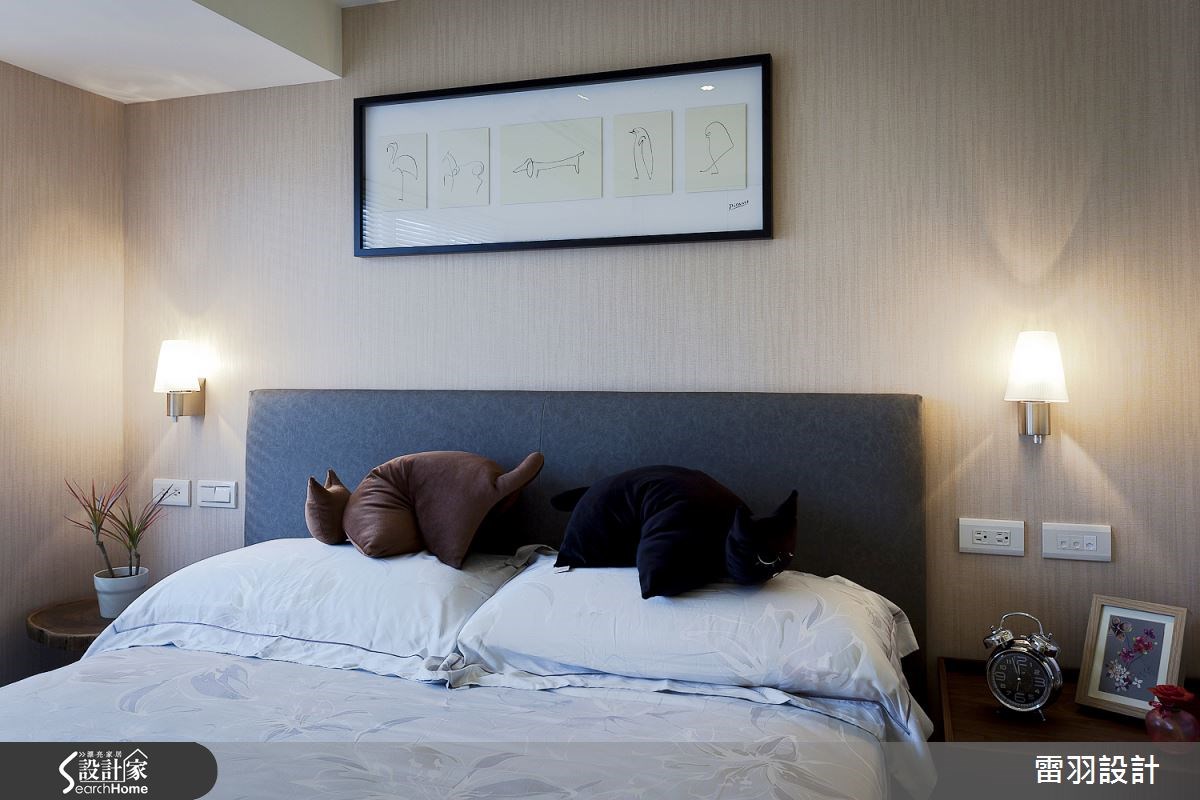 10坪老屋(16~30年)＿現代風臥室案例圖片＿雷羽設計＿雷羽_07之6