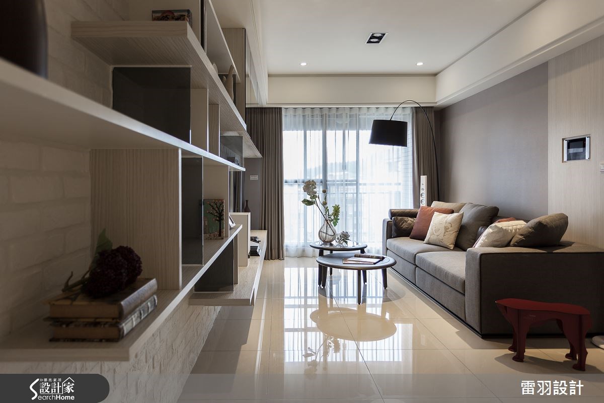 16坪新成屋(5年以下)＿現代風客廳案例圖片＿雷羽設計＿雷羽_08之4
