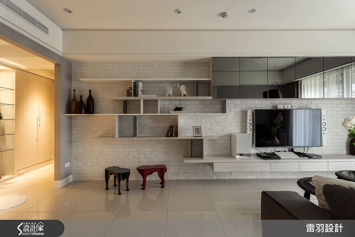 16坪新成屋(5年以下)＿現代風客廳案例圖片＿雷羽設計＿雷羽_08之7
