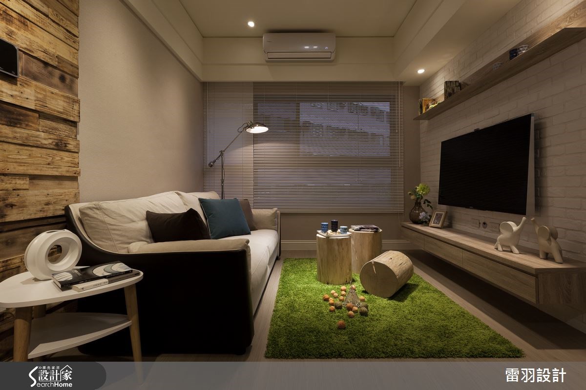 16坪新成屋(5年以下)＿北歐風客廳案例圖片＿雷羽設計＿雷羽_09之4130