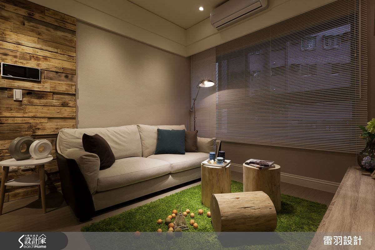 16坪新成屋(5年以下)＿北歐風客廳案例圖片＿雷羽設計＿雷羽_09之4