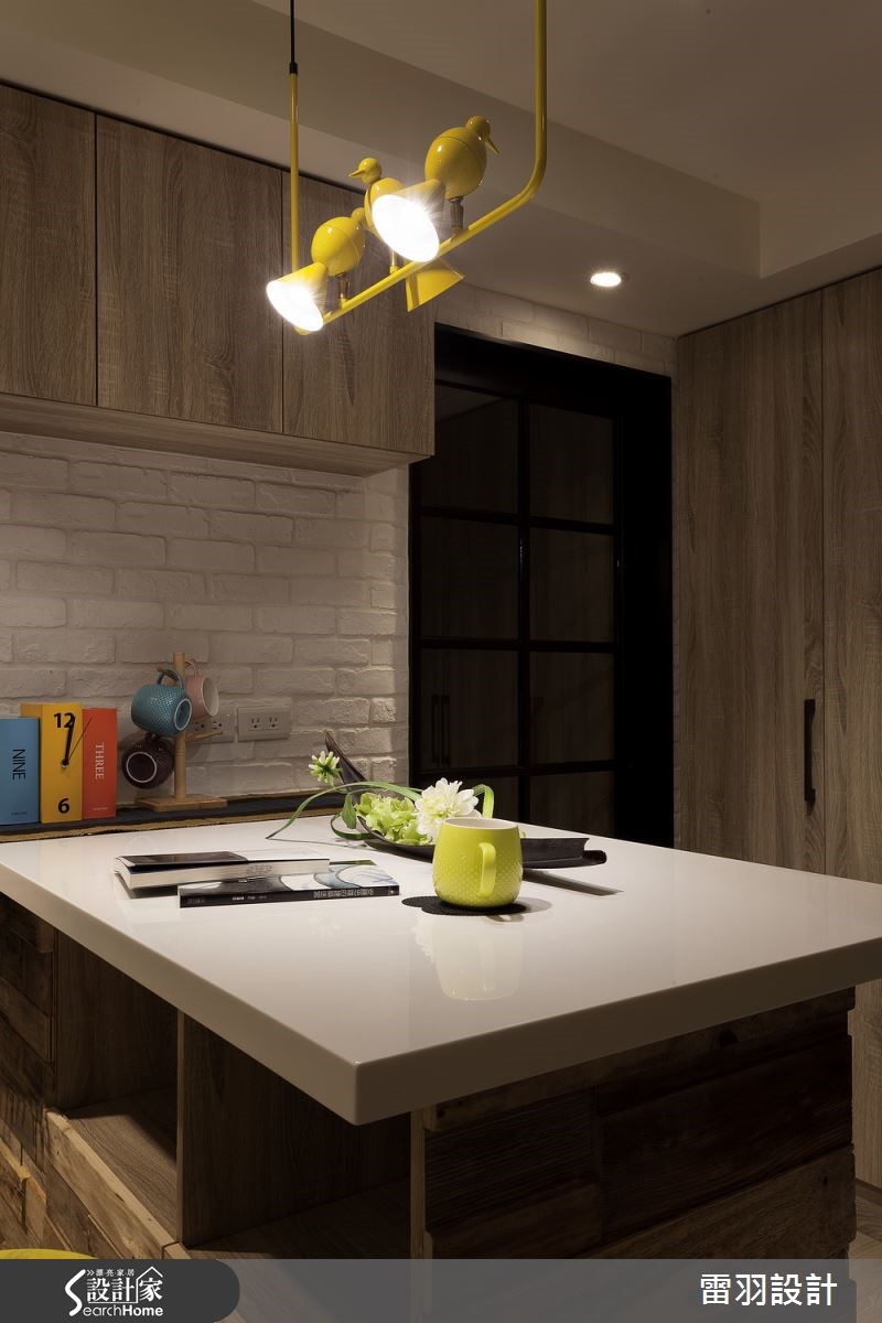 16坪新成屋(5年以下)＿北歐風吧檯案例圖片＿雷羽設計＿雷羽_09之7