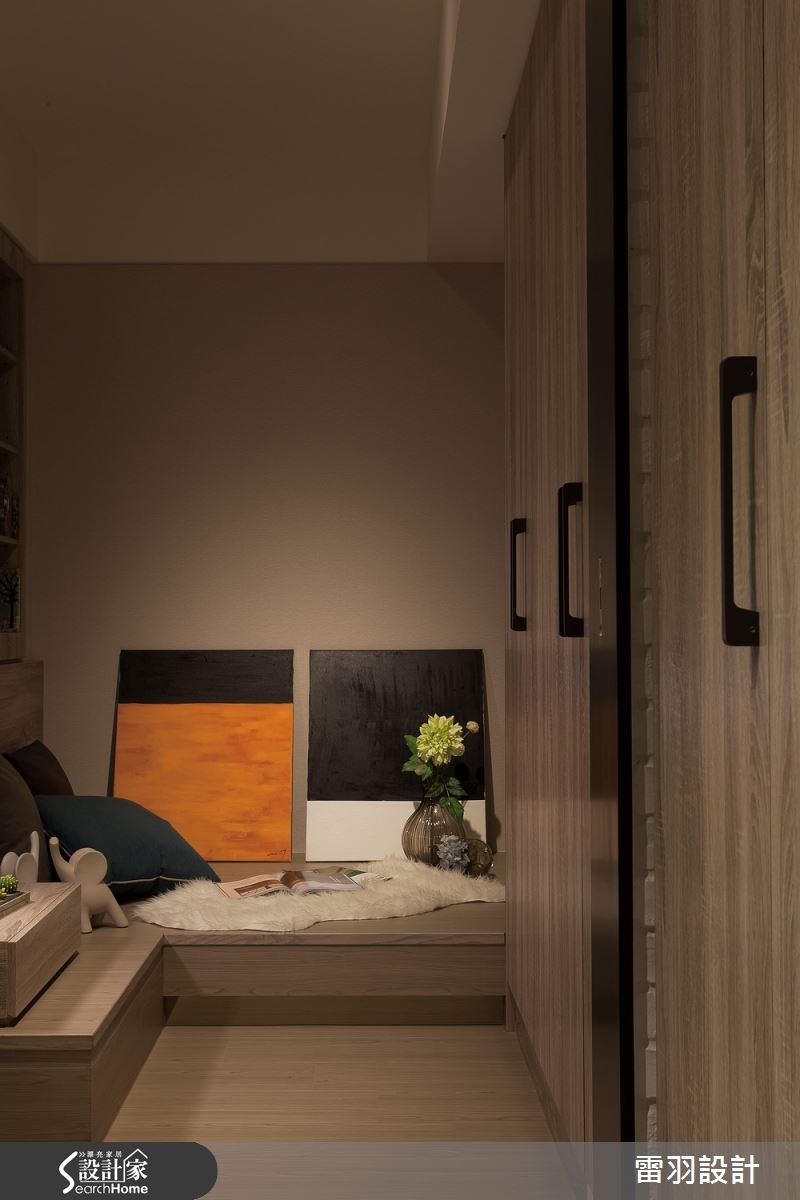 16坪新成屋(5年以下)＿北歐風臥榻案例圖片＿雷羽設計＿雷羽_09之13