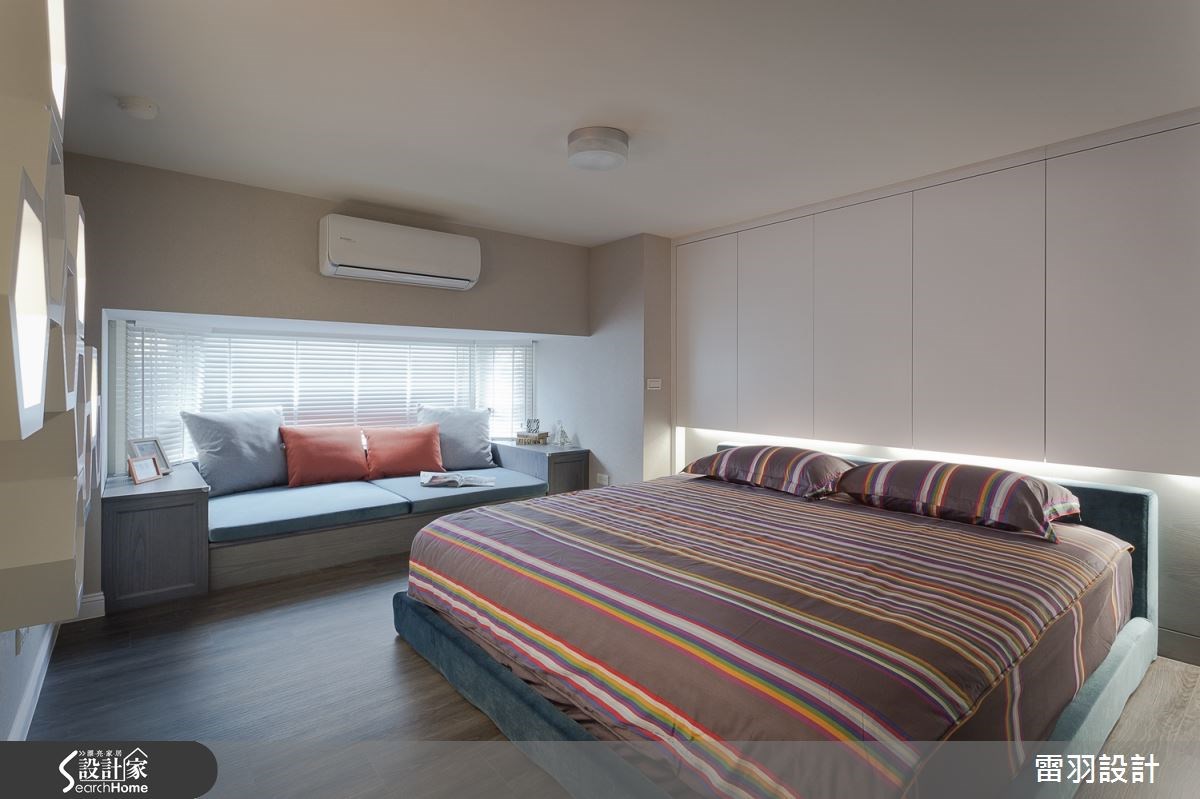 42坪老屋(16~30年)＿奢華風臥室臥榻案例圖片＿雷羽設計＿雷羽_10之23